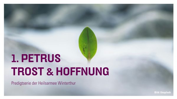 1 Petrus – Trost & Hoffnung Teil 2 Image